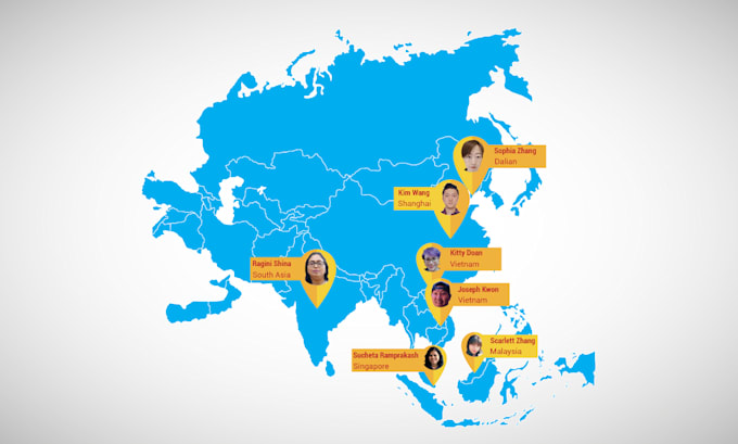 design top quality eye catching vector map