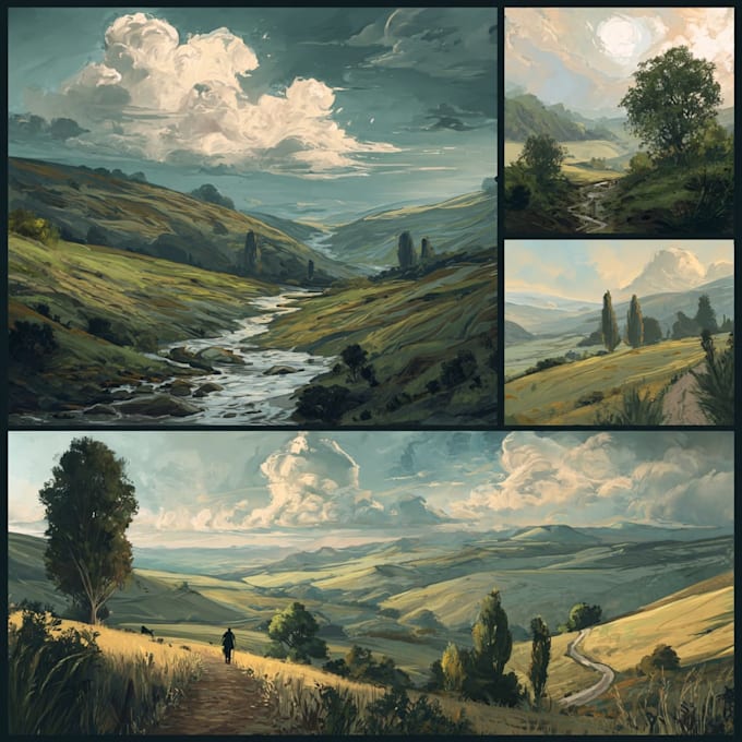environment concept art landscape design