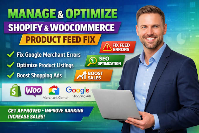 manage optimize shopify product feed listing fix woocommerce product feed errors