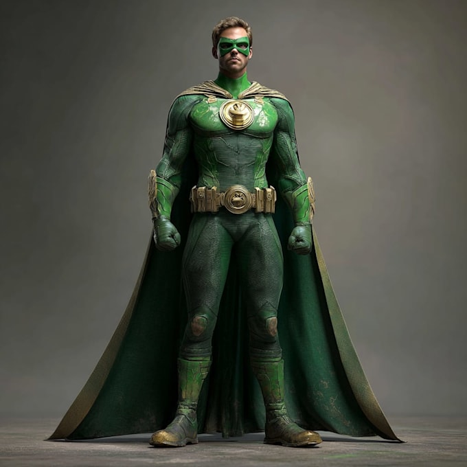 draw unique superhero artwork fast delivery