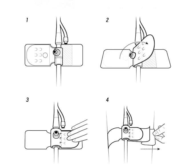 create vector line art draw step by step instruction manual