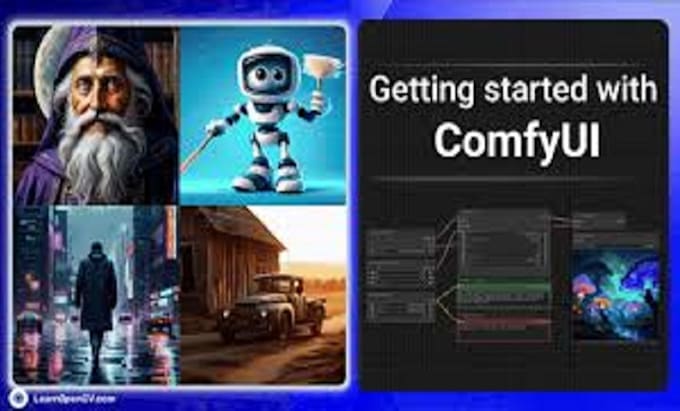 Concevoir des workflows comfyui personnalisés et affiner stable diffusion