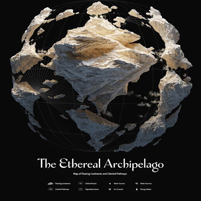 make high quality bespoke fantasy maps
