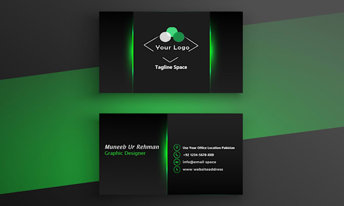create attractive print ready business card design