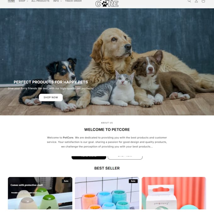 build a pet store shopify pet store dropshipping store