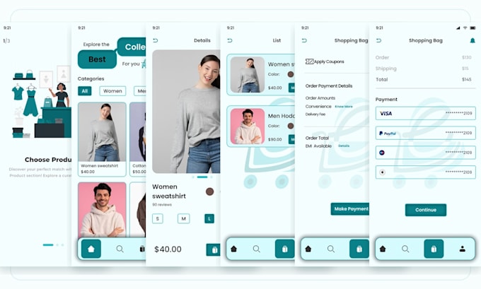 build mobile app development ios app android app creation flutter app developer