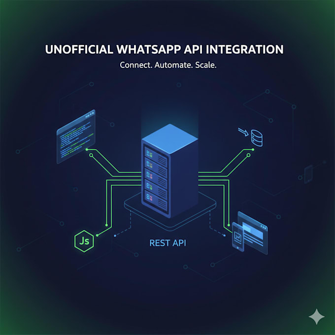 build whatsapp unofficial API, automation system and custom integrations