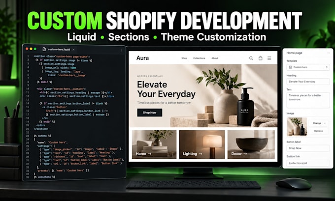 build a conversion focused shopify ecommerce website