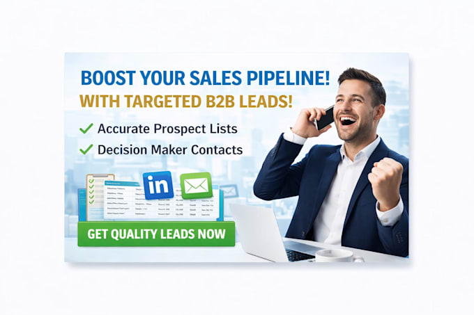 build targeted b2b decision maker lead lists