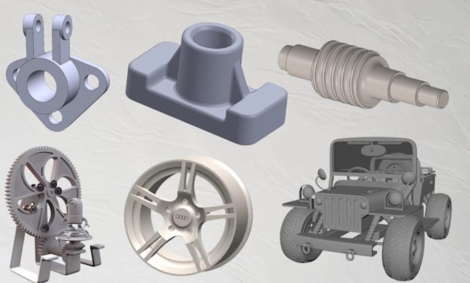 Design fix mechanical automotive functional car parts cad modeling in ...