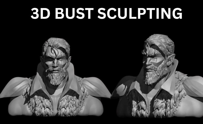 do custom 3d head, 3d face model, 3d bust, 3d print 3d sculpture figurine