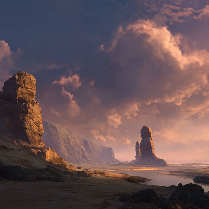 do environment concept art