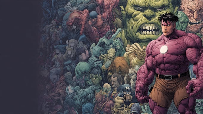 your comic book character
