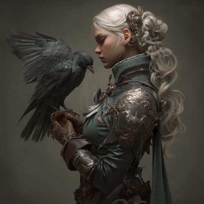fantasy character art and fantasy character art