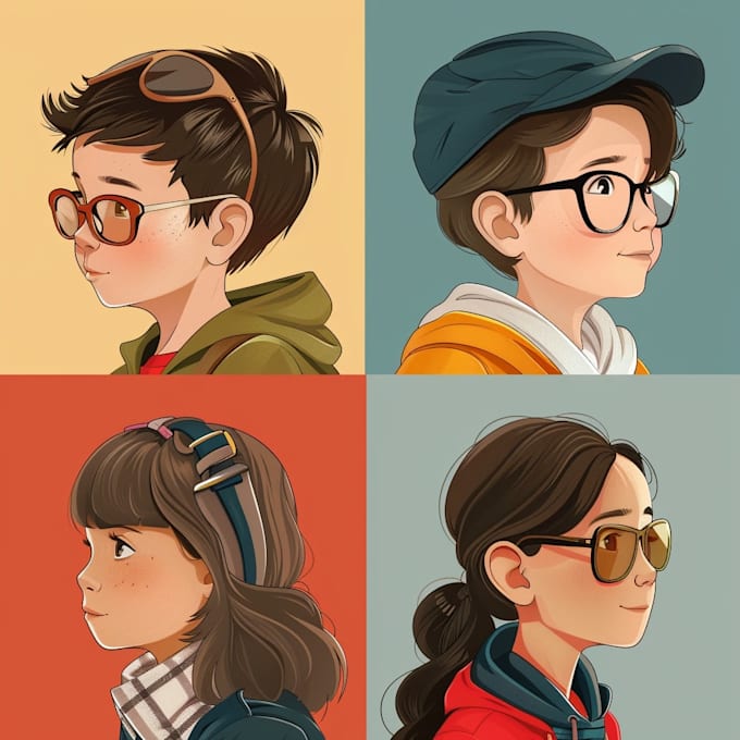 design flat vector illustrations
