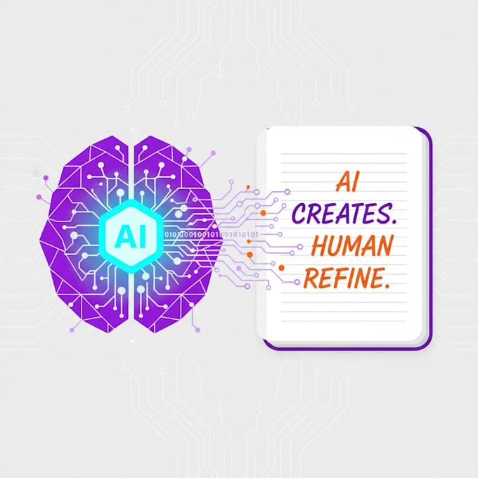 humanize ai generated content into natural, human written text