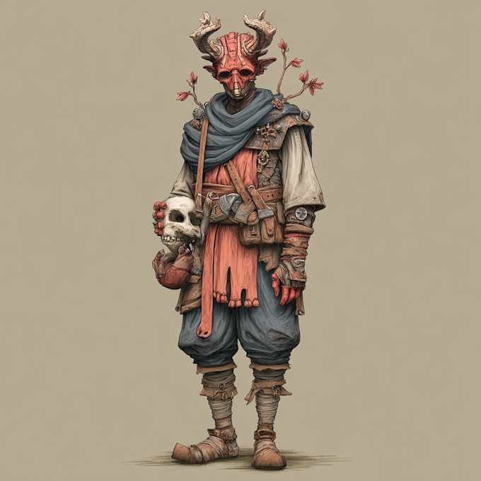fantasy horror and fantasy horror character