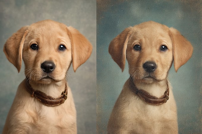 draw your pet as a disney style portrait