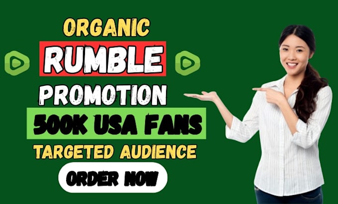 do rumble video promotion