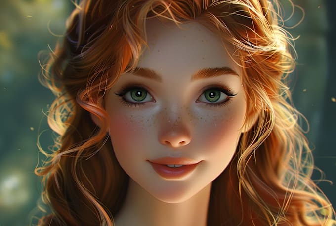 do disney cartoon portrait