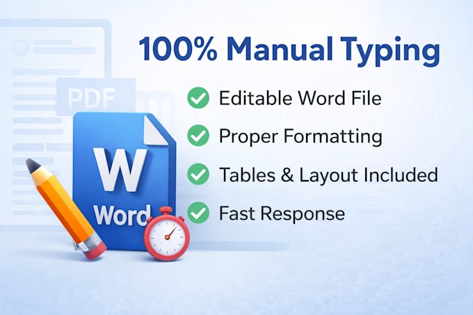 manually convert PDF to word with accurate formatting