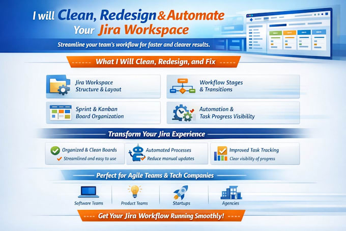 clean up jira workflows fix sprint boards automate tasks and improve tracking