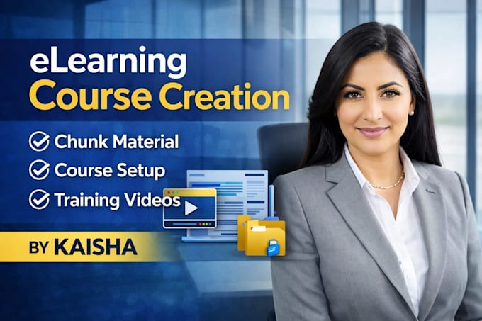 Crear contenido de elearning, dividir material y entrenamiento para ...