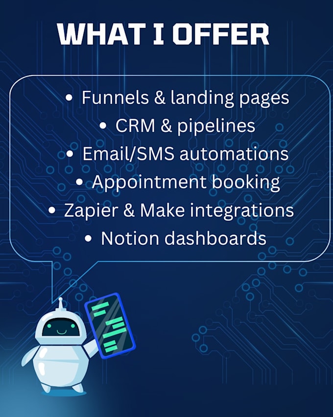 set up gohighlevel funnels, pipelines and automations