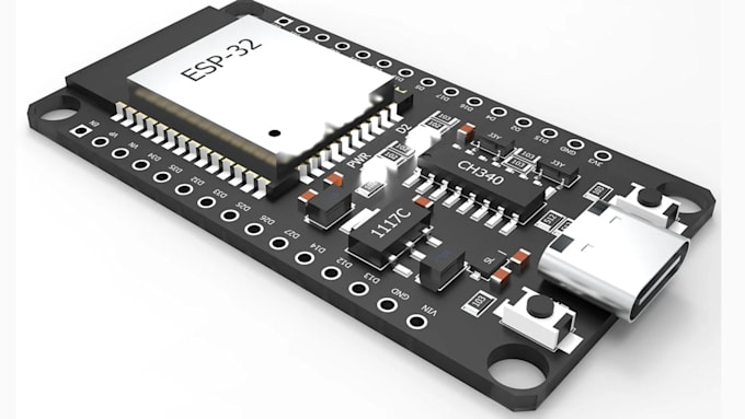 design embedded system, esp32, stm32, firmware and pcb hardware