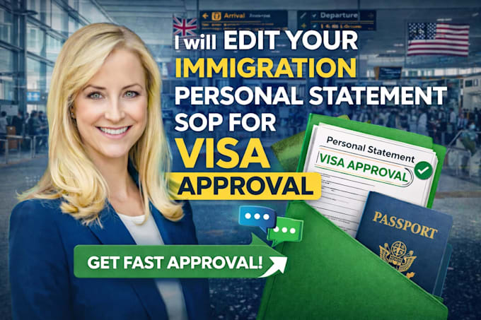edit your immigration personal statement sop for visa approval