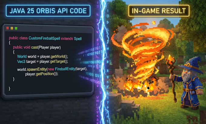 develop hytale mods and complex orbis server plugins