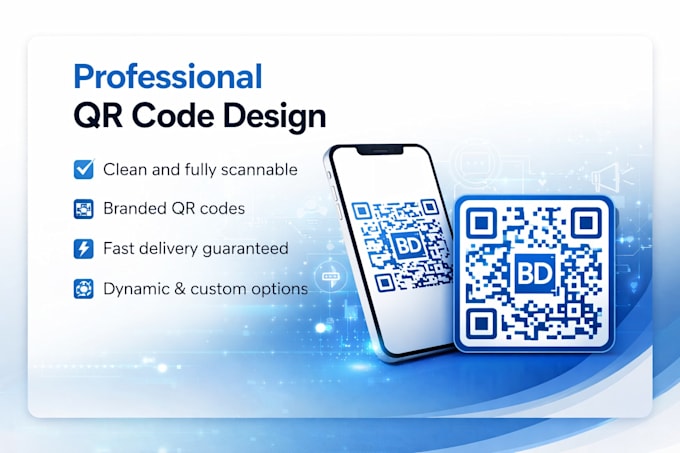 design professional custom qr codes for business and branding