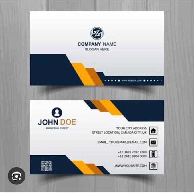 design professional modern business cards and visiting cards