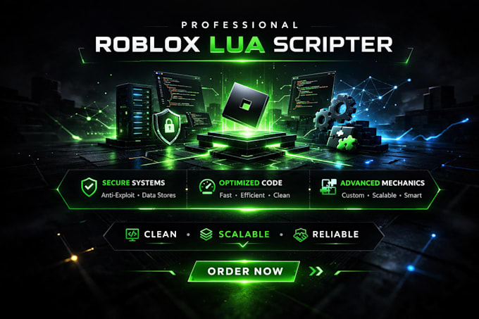 professionally script advanced roblox systems in lua