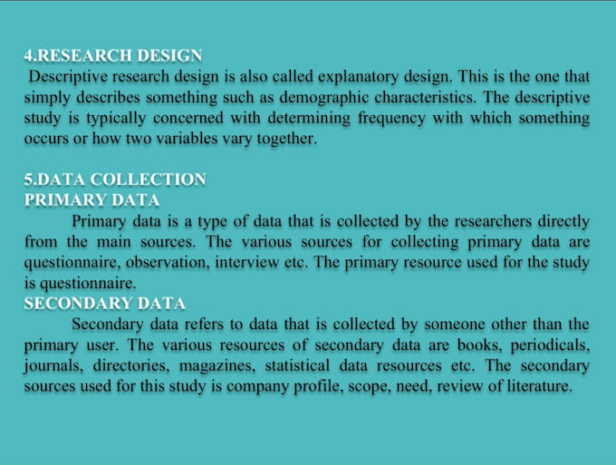 write accurate and reliable data entry