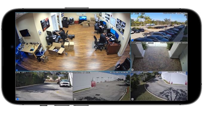 build cctv app security camera app ai video analysis app streaming app