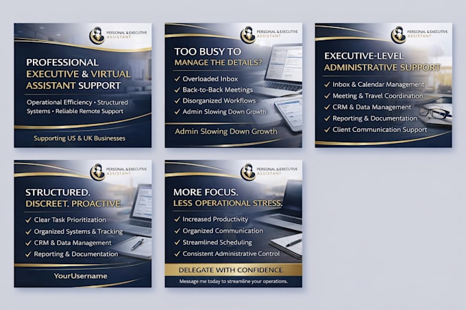be your professional virtual executive and pa