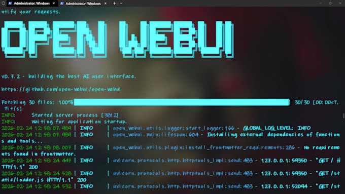 install ollama and open webui so you can run ai locally for free