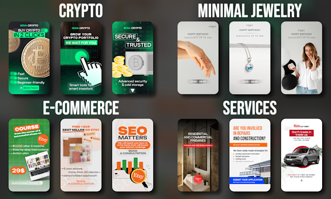 design high converting instagram and facebook ad creatives