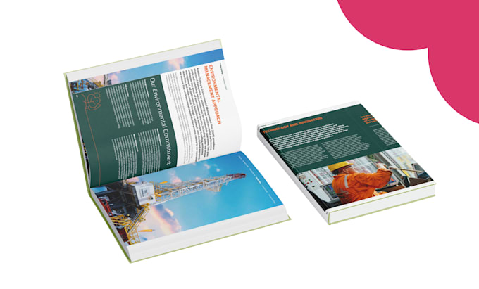 design professional annual report in adobe indesign