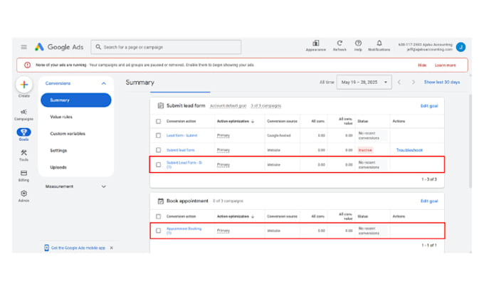ensure accurate conversion tracking