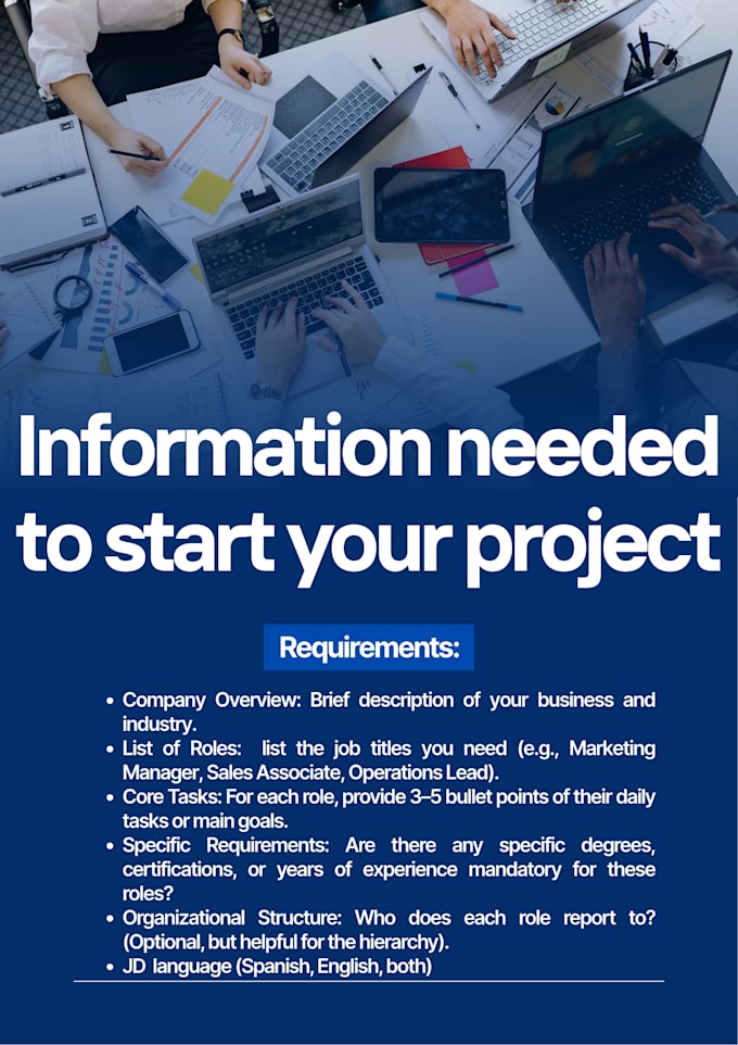 custom job descriptions for your organization