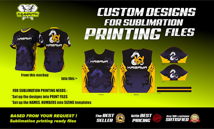 make custom jersey design or sublimation printing tshirt