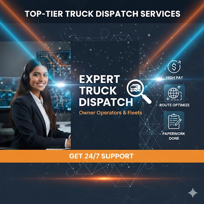 handle expert truck dispatch services for owner operators