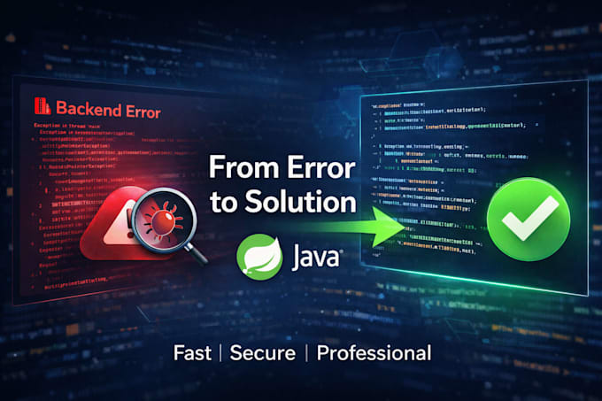 debug and fix your spring boot backend issues