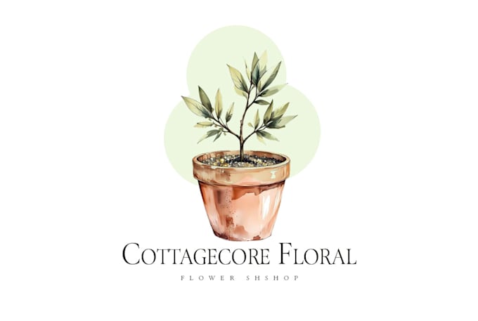 design cute botanical logo