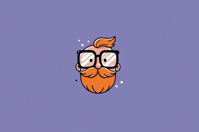 do a cute cartoon logo design