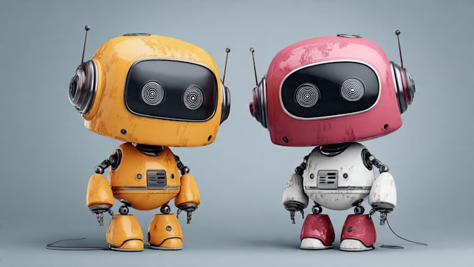 Kyoot Bot Design cute robot character or mascot by Zimackwell | Fiverr