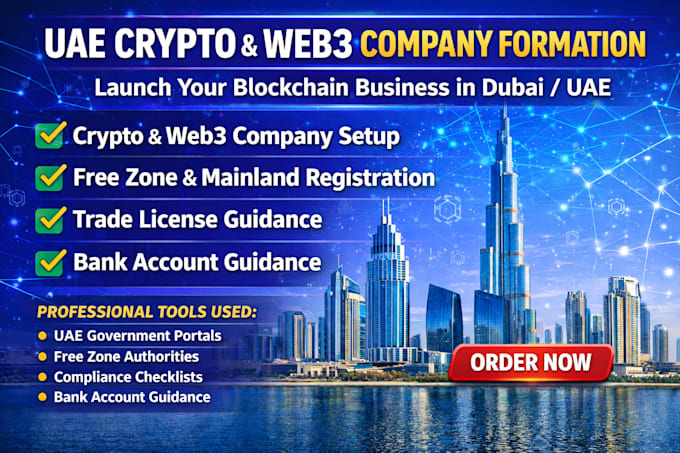 do uae company formation and business setup for crypto and web3