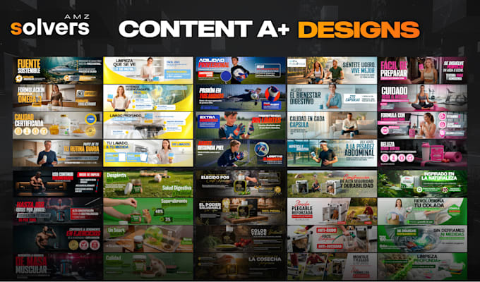 design premium amazon a plus content, ebc and brand content that converts